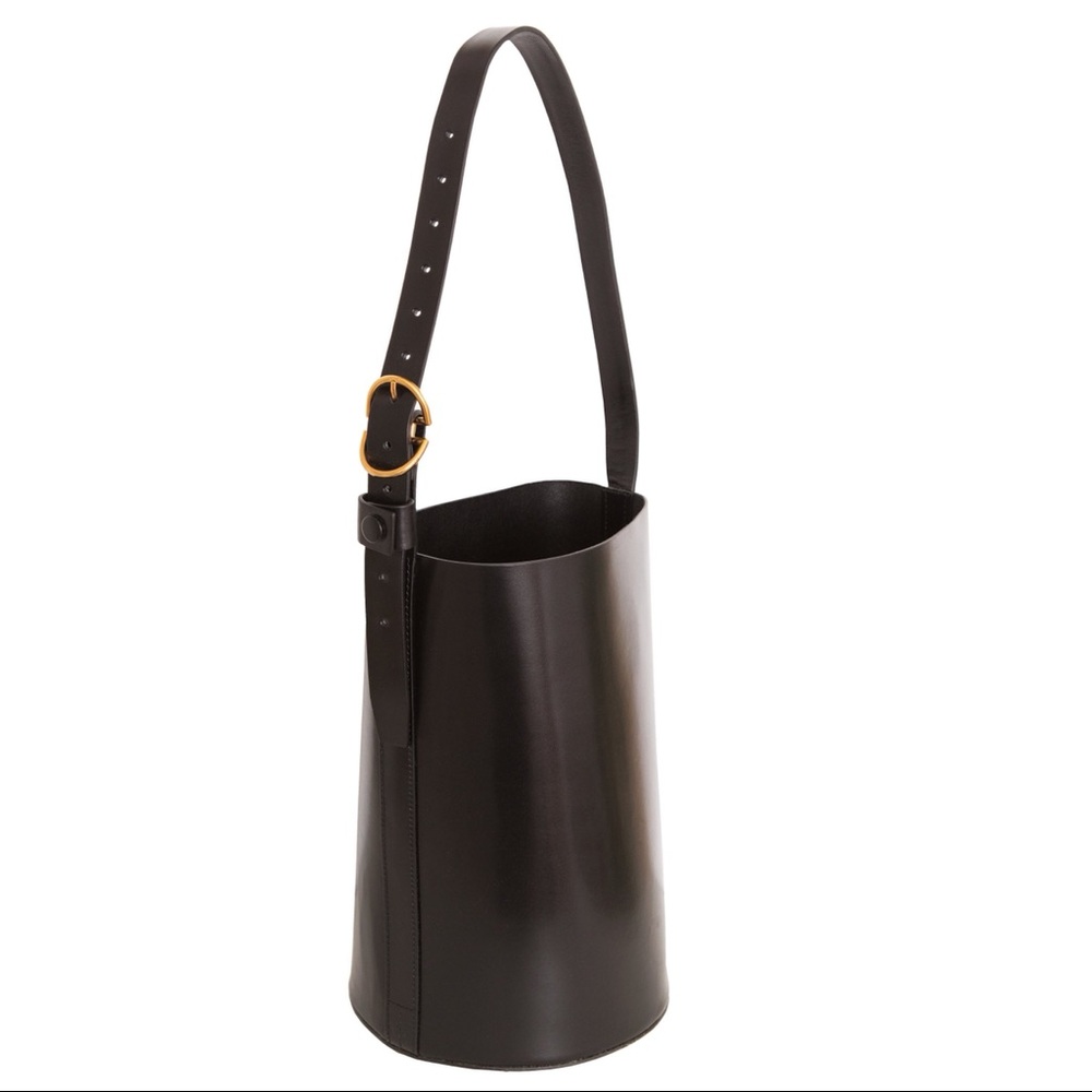 Trademark Black Bucket Bag